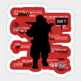 Varric (and Bianca) Sticker